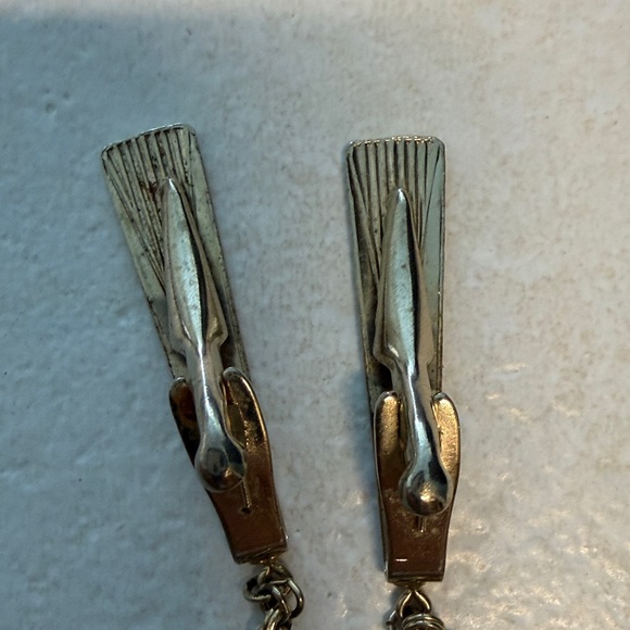 Vintage Silver and Gold Tone Sweater Clip - Picture 4 of 4